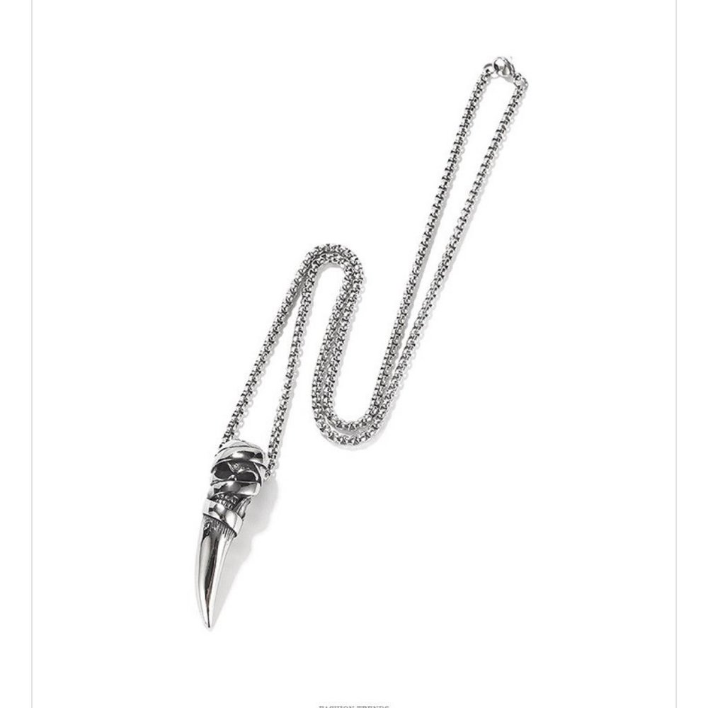 men skull necklace - Picture 3 of 3